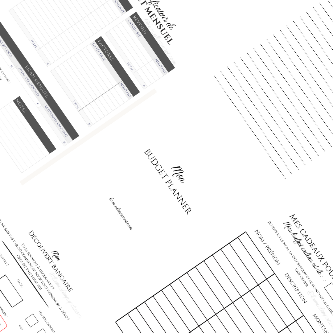 Mon Budget Planner ( téléchargeable) – Image 2